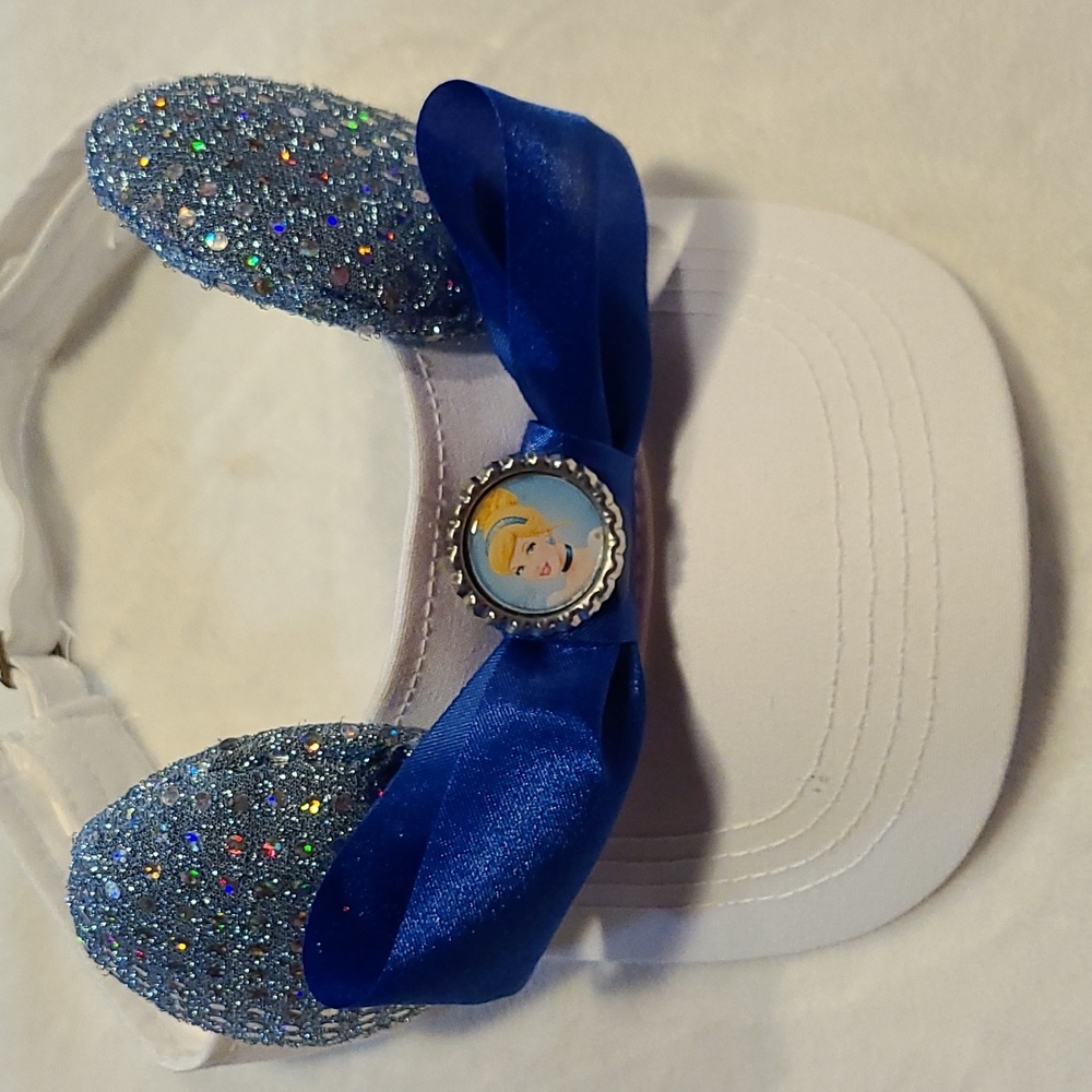 Cinderella Mickey Ears Visor Hat